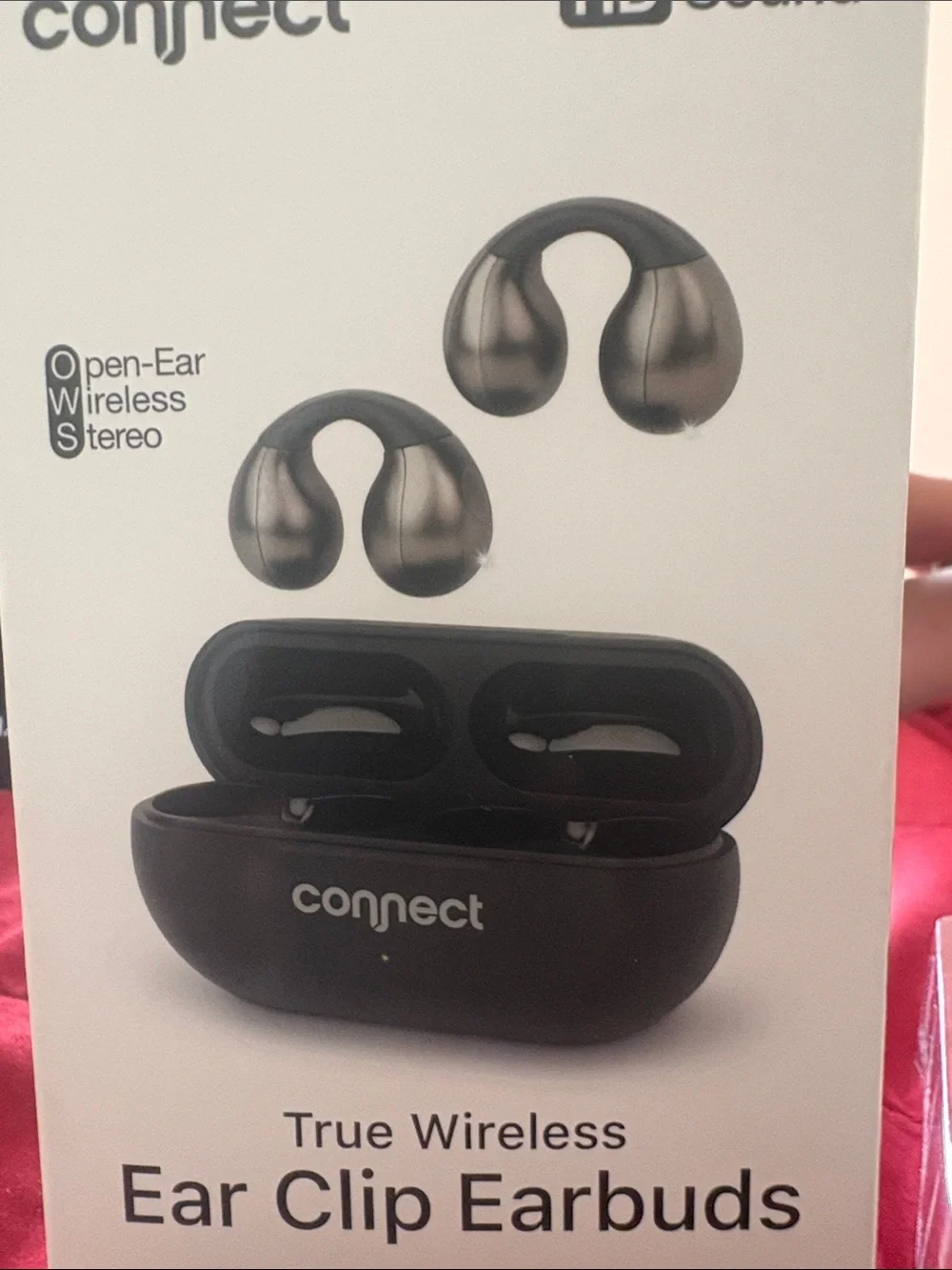 True Wireless Earbuds with Charging Case - Black